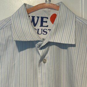 Calvin Klein Men's Dress Shirt (cufflink version) %100 Cotton S 16/34-35